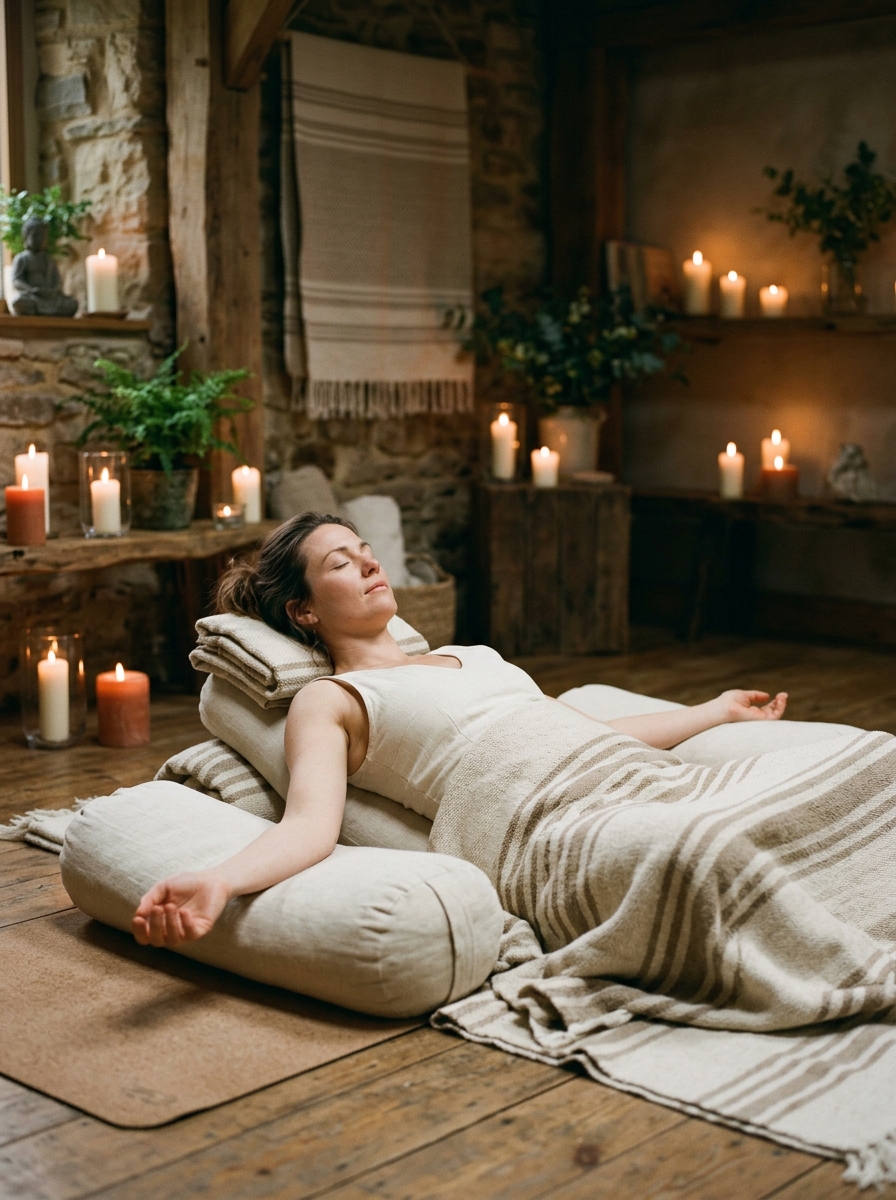 Yin yoga practice